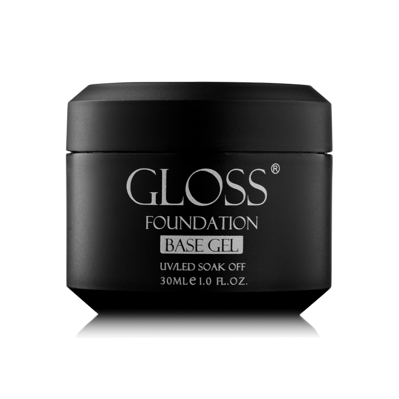 Каучукова база GLOSS Foundation Base Gel, 30 мл